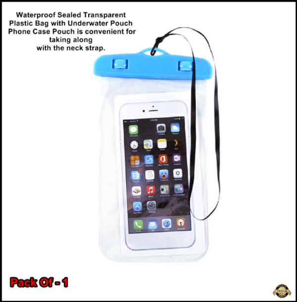 Universal Waterproof Case Mobile Phone Pouch for Hospitals